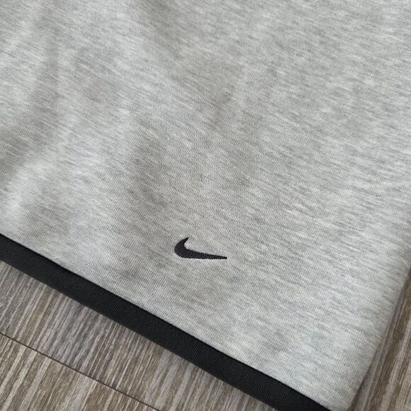 Nike Tech Fleece Windrunner Jacket Heather Grey Black Men's Medium M Hoodie New - Picture 14 of 16